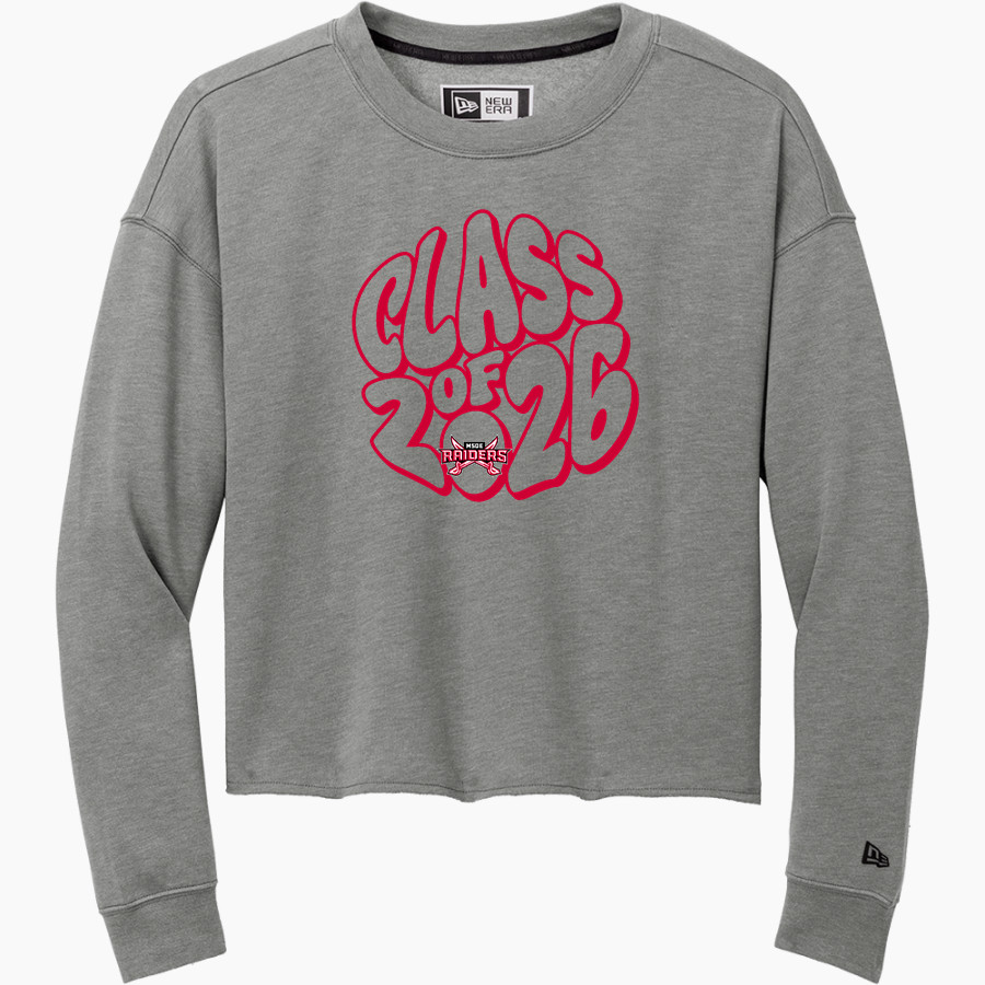 Milwaukee School of Engineering <span class="pdp-name-mascot">MSOE Raiders</span> New Era Women's Tri-Blend Fleece Long Sleeve Crew