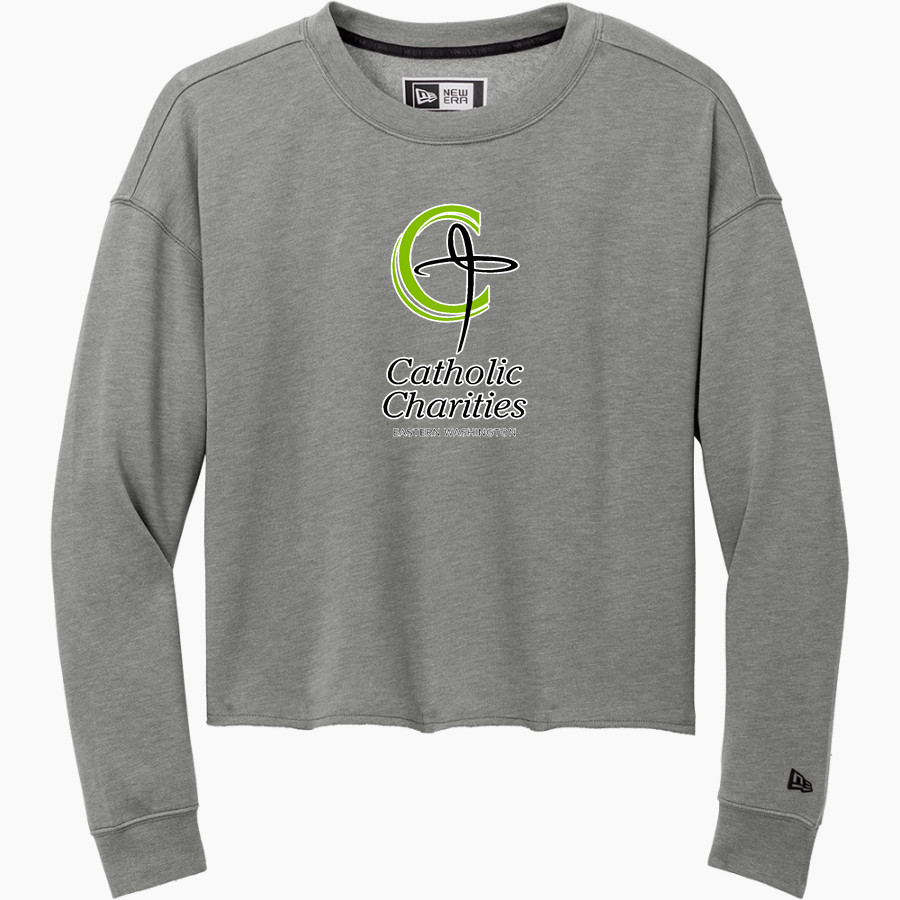 Catholic Charities of Eastern WA Catholic Charities <span class="pdp-name-mascot">Catholic Charities of Eastern WA</span> New Era Women's Tri-Blend Fleece Long Sleeve Crew