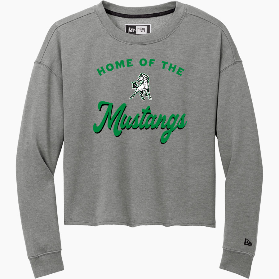EVERGREEN PARK HIGH SCHOOL MUSTANGS <span class="pdp-name-mascot">EVERGREEN PARK MUSTANGS</span> New Era Women's Tri-Blend Fleece Long Sleeve Crew