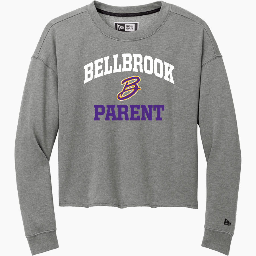 BELLBROOK GOLDEN EAGLES The Official Online Store <span class="pdp-name-mascot">BELLBROOK GOLDEN EAGLES</span> New Era Women's Tri-Blend Fleece Long Sleeve Crew
