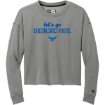 OUR LADY OF THE HILLS REGIONAL CATHOLIC HIGH SCHOOL <span class="pdp-name-mascot">OUR LADY OF THE HILLS CATHOLIC HAWKS</span> New Era Women's Tri-Blend Fleece Long Sleeve Crew Front Thumbnail