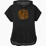 BOOKER T WASHINGTON HIGH SCHOOL HORNETS <span class="pdp-name-mascot">BOOKER T WASHINGTON HORNETS</span> New Era Women's Performance Terry Short Sleeve Hoodie Front Thumbnail