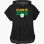 Triplett Tech <span class="pdp-name-mascot">Triplett Business and Technical Institute</span> New Era Women's Performance Terry Short Sleeve Hoodie Front Thumbnail