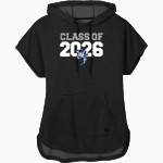 OLDENBURG ACADEMY TWISTERS <span class="pdp-name-mascot">OLDENBURG ACADEMY TWISTERS</span> New Era Women's Performance Terry Short Sleeve Hoodie Front Thumbnail