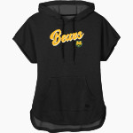 Greenbelt Bears <span class="pdp-name-mascot">Greenbelt Bears</span> New Era Women's Performance Terry Short Sleeve Hoodie Front Thumbnail