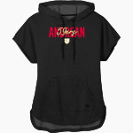 Andrean 59ers <span class="pdp-name-mascot">Andrean 59ers</span> New Era Women's Performance Terry Short Sleeve Hoodie Front Thumbnail