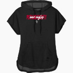 Putnam County War Eagles <span class="pdp-name-mascot">Putnam County War Eagles</span> New Era Women's Performance Terry Short Sleeve Hoodie Front Thumbnail