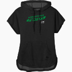 Van Buren Freshman Academy Pointers <span class="pdp-name-mascot">Van Buren Freshman Academy Pointers</span> New Era Women's Performance Terry Short Sleeve Hoodie Front Thumbnail
