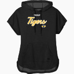 TROUP HIGH SCHOOL TIGERS <span class="pdp-name-mascot">TROUP TIGERS</span> New Era Women's Performance Terry Short Sleeve Hoodie Front Thumbnail