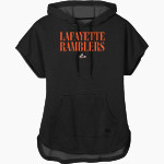 Lafayette Ramblers New Era Women's Performance Terry Short Sleeve Hoodie Front Thumbnail