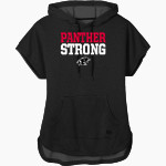 NORTHWOOD HIGH SCHOOL PANTHERS <span class="pdp-name-mascot">NORTHWOOD PANTHERS</span> New Era Women's Performance Terry Short Sleeve Hoodie Front Thumbnail