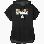 ROYAL HIGH SCHOOL KNIGHTS <span class="pdp-name-mascot">ROYAL KNIGHTS</span> New Era Women's Performance Terry Short Sleeve Hoodie Front Thumbnail