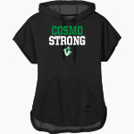 SPRINGFIELD HIGH SCHOOL COSMOS New Era Women's Performance Terry Short Sleeve Hoodie Front Thumbnail