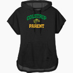 COLSTRIP HIGH SCHOOL COLTS <span class="pdp-name-mascot">COLSTRIP COLTS/FILLIES</span> New Era Women's Performance Terry Short Sleeve Hoodie Front Thumbnail