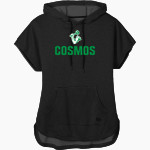 SPRINGFIELD HIGH SCHOOL COSMOS New Era Women's Performance Terry Short Sleeve Hoodie Front Thumbnail
