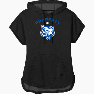 New Era Women's Performance Terry Short Sleeve Hoodie