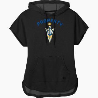 New Era Women's Performance Terry Short Sleeve Hoodie