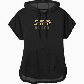 New Era Women's Performance Terry Short Sleeve Hoodie