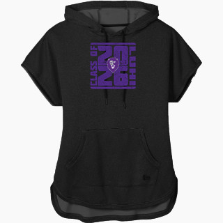 New Era Women's Performance Terry Short Sleeve Hoodie
