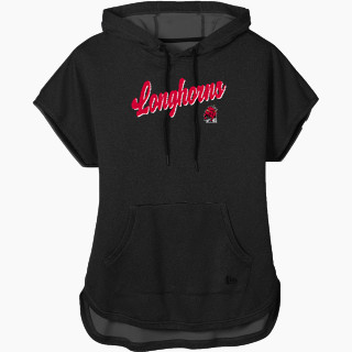 New Era Women's Performance Terry Short Sleeve Hoodie