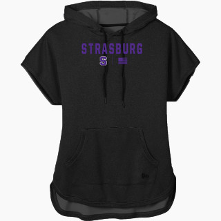 New Era Women's Performance Terry Short Sleeve Hoodie