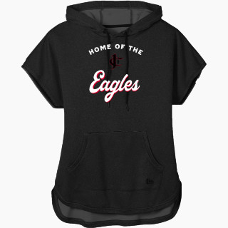 New Era Women's Performance Terry Short Sleeve Hoodie