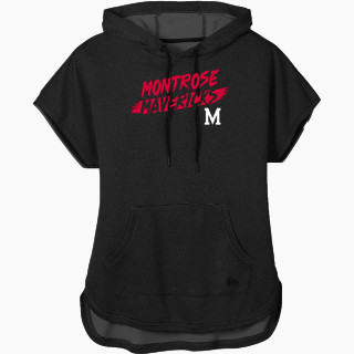 New Era Women's Performance Terry Short Sleeve Hoodie
