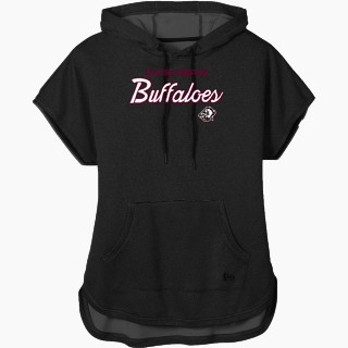 New Era Women's Performance Terry Short Sleeve Hoodie