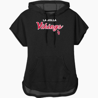New Era Women's Performance Terry Short Sleeve Hoodie