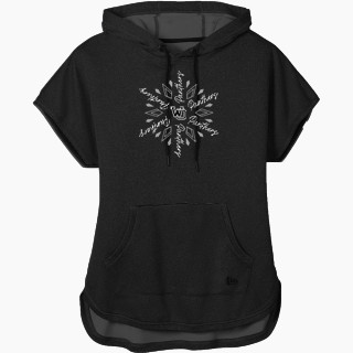 New Era Women's Performance Terry Short Sleeve Hoodie