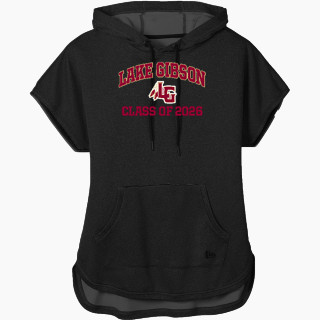 New Era Women's Performance Terry Short Sleeve Hoodie