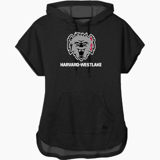 New Era Women's Performance Terry Short Sleeve Hoodie