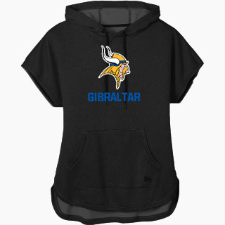 New Era Women's Performance Terry Short Sleeve Hoodie