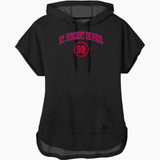 New Era Women's Performance Terry Short Sleeve Hoodie