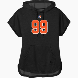 New Era Women's Performance Terry Short Sleeve Hoodie
