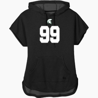 New Era Women's Performance Terry Short Sleeve Hoodie