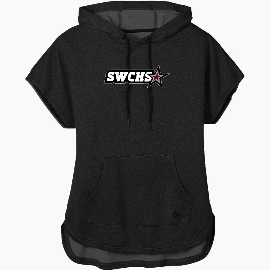 Southwest Christian Stars New Era Women's Performance Terry Short Sleeve Hoodie