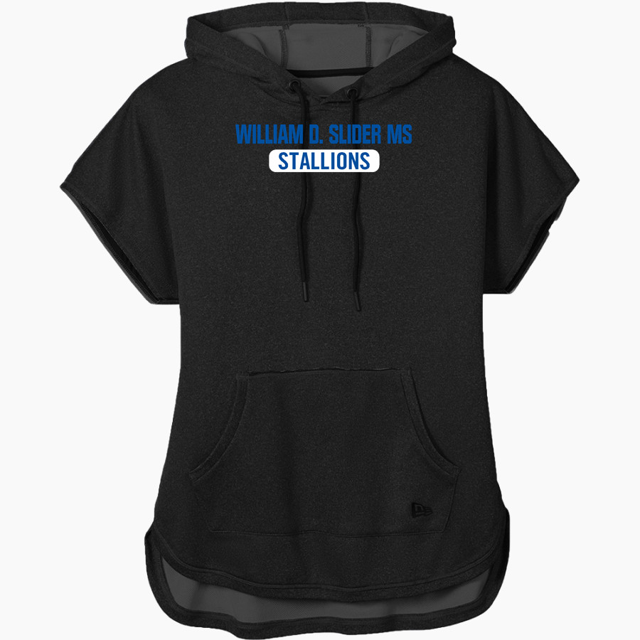 William D. Slider Ms Stallions <span class="pdp-name-mascot">William D. Slider Ms Stallions</span> New Era Women's Performance Terry Short Sleeve Hoodie