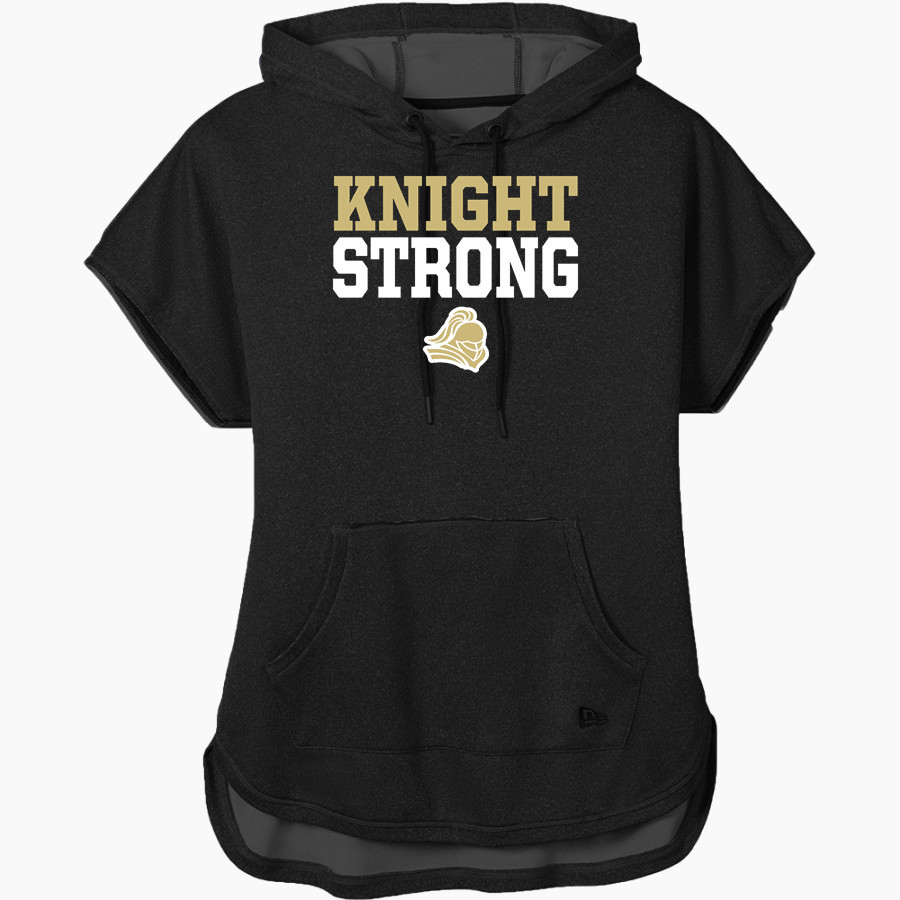 ROYAL HIGH SCHOOL KNIGHTS <span class="pdp-name-mascot">ROYAL KNIGHTS</span> New Era Women's Performance Terry Short Sleeve Hoodie