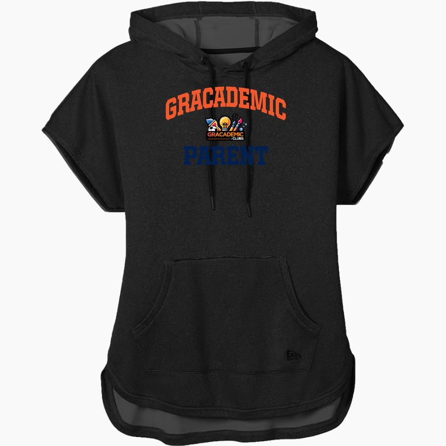 GRacademic GRacademic <span class="pdp-name-mascot">GRAcademic</span> New Era Women's Performance Terry Short Sleeve Hoodie
