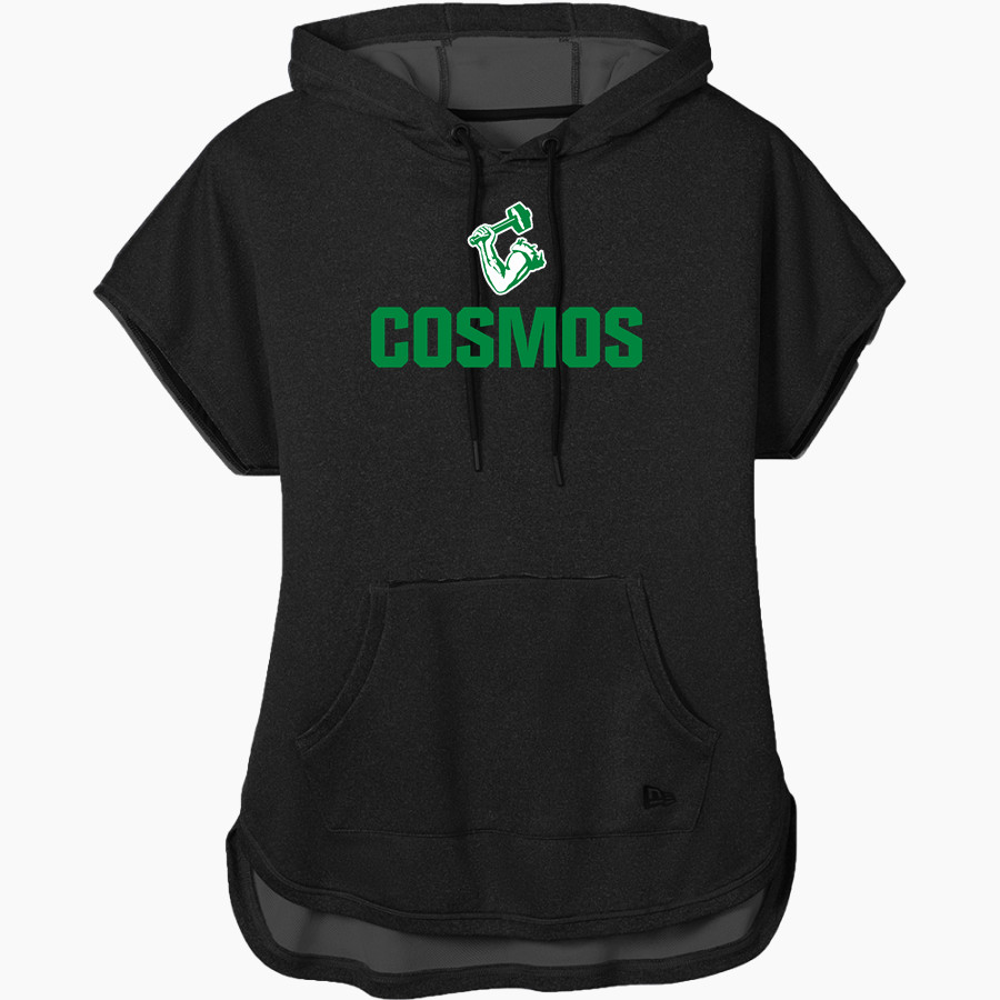 SPRINGFIELD HIGH SCHOOL COSMOS New Era Women's Performance Terry Short Sleeve Hoodie