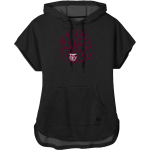 VIRGINIA EPISCOPAL SCHOOL BISHOPS <span class="pdp-name-mascot">VIRGINIA EPISCOPAL BISHOPS</span> New Era Women's Performance Terry Short Sleeve Hoodie Front Thumbnail