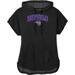 BUFFALO HIGH SCHOOL BISON <span class="pdp-name-mascot">BUFFALO BISON</span> New Era Women's Performance Terry Short Sleeve Hoodie Front Thumbnail