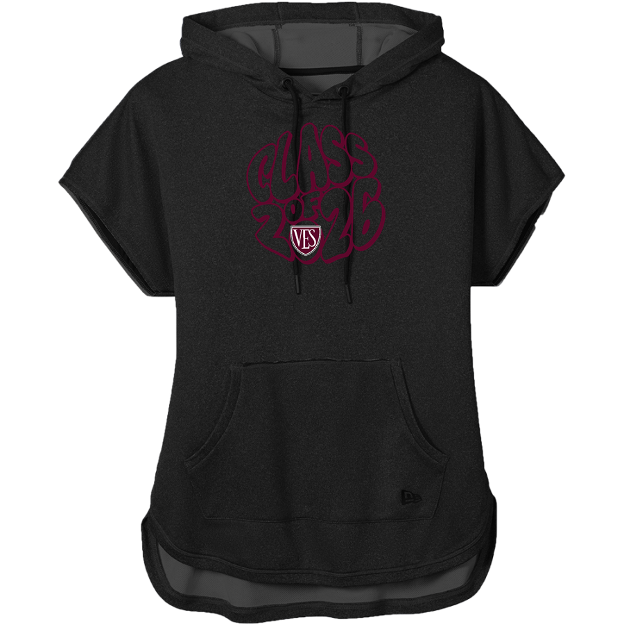VIRGINIA EPISCOPAL SCHOOL BISHOPS <span class="pdp-name-mascot">VIRGINIA EPISCOPAL BISHOPS</span> New Era Women's Performance Terry Short Sleeve Hoodie