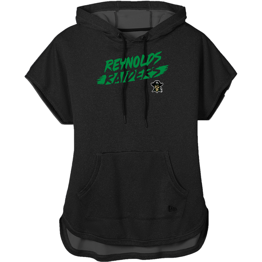 REYNOLDS HIGH SCHOOL RAIDERS <span class="pdp-name-mascot">REYNOLDS RAIDERS</span> New Era Women's Performance Terry Short Sleeve Hoodie