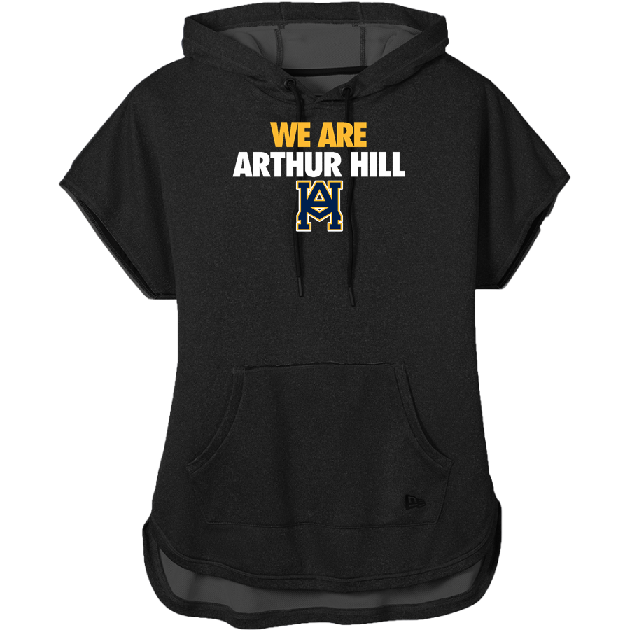 ARTHUR HILL HIGH SCHOOL LUMBERJACKS <span class="pdp-name-mascot">ARTHUR HILL LUMBERJACKS</span> New Era Women's Performance Terry Short Sleeve Hoodie