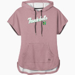 NORTHMONT THUNDERBOLTS THUNDERBOLTS <span class="pdp-name-mascot">NORTHMONT THUNDERBOLTS</span> New Era Women's Performance Terry Short Sleeve Hoodie Front Thumbnail