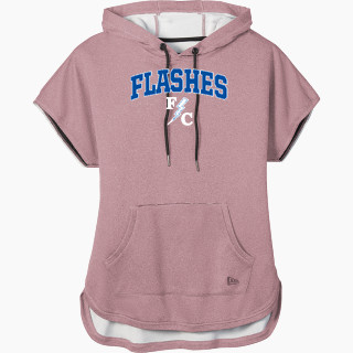 New Era Women's Performance Terry Short Sleeve Hoodie