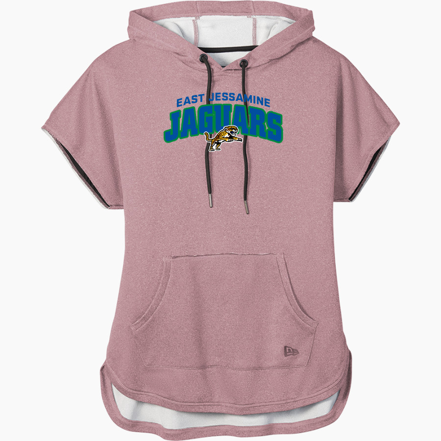 East Jessamine Jaguars Online Store <span class="pdp-name-mascot">East Jessamine Jaguars</span> New Era Women's Performance Terry Short Sleeve Hoodie