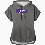 Ben Davis Giants New Era Women's Performance Terry Short Sleeve Hoodie Front Thumbnail